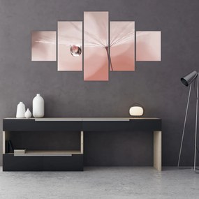 Obraz - Kropla rosy (125x70 cm)