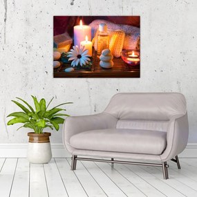 Obraz na szkle - Chwila odpoczynku (70x50 cm)