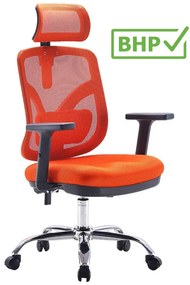 Ergonomiczne krzesło biurowe Jokasta, zgodne z normą BHP