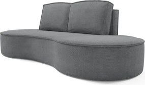 Sofa MOLLY z funkcja spania i pojemnikiem SZARY CURIO 97