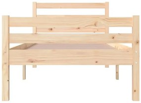 Pojedyncze łóżko z naturalnej sosny 90x200 - Fenso 3X