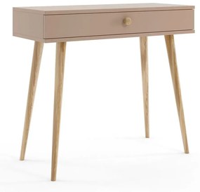 Minimalistyczna Toaletka Konsola Z Szufladą Macchiato B1-Z97