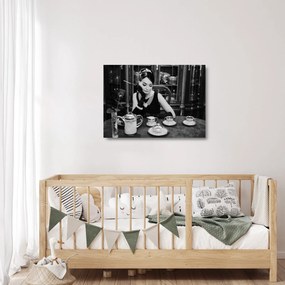 Obraz na szkle kobiety (70x50 cm)