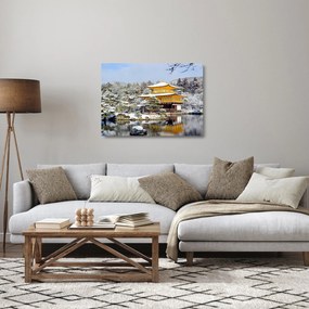 Obraz na szkle - Kinkakuji, Japonia (70x50 cm)