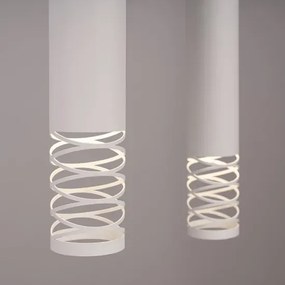 Biała dwupunktowa lampa tuba E6-D81