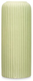 Wazon ceramiczny w paski, zielony, wys. 40 cm