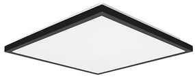 Top Light - LED Plafon łazienkowy ONYX LED/24W/230V IP44 38x38 cm czarny