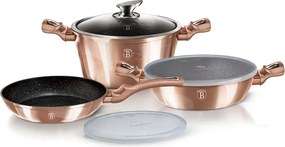 Aluminiowe garnki z patelnią i akcesoriami K9-S82