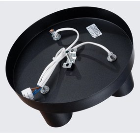 Czarna lampa sufitowa Castro – Nice Lamps