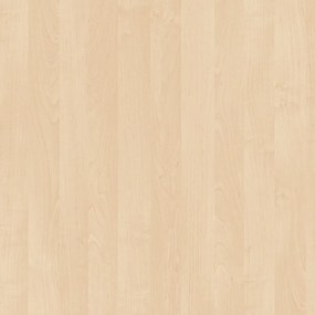 Biblioteka z wbudowanym biurkiem, niska, 2950x700/400x1923 mm, brzoza