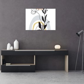 Obraz - Kwiaty w wazonie N⁰1 (70x50 cm)