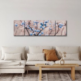 Obraz jagód na krzaku (170x50 cm)