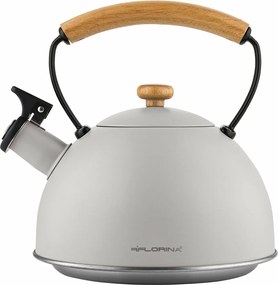 Florina Czajnik ze stali nierdzewnej Natura Line 2,3 l, szary