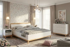 Drewniane łóżko Livia High/200x200