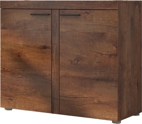 Komoda RITMO - Brązowy / Front Brązowy / 97 cm