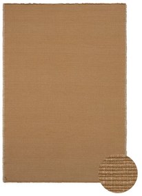 Bawełniany dywan tkany ręcznie w kolorze ochry 170x240 cm Handloom – Lorena Canals