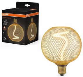 LED Żarówka ściemnialna DECOR FILAMENT G125 E27/3,5W/230V 1800K złota - Osram