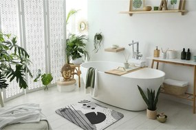 Dywanik łazienkowy Dywanik łazienkowy Geometryczne wzory