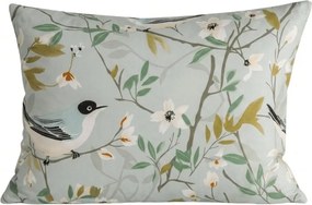 Poszewka na poduszkę z mikrofibry FLORIBIRD 70x90 cm, zielony