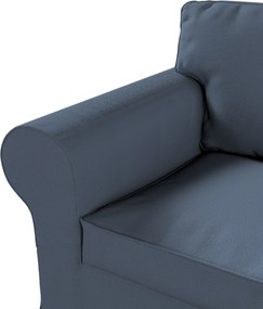 Pokrowiec na fotel Ektorp kolor niebieski tkanina strukturalna
