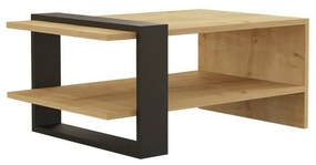 Stolik konferencyjny Yonca Anthracite and Sapphire Oak