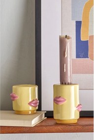 Kamionkowe świeczniki zestaw 2 szt. Sassy – Bloomingville