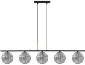 Pięciokloszowa lampa sufitowa szklana Z7-G18