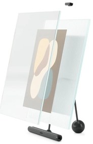 Czarna szklana ramka stojąca 19x23 cm Flute – Umbra