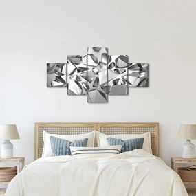 Obraz abstrakcji 3D (125x70 cm)