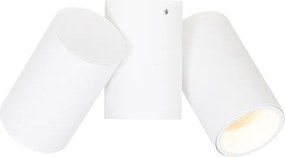 Designerski reflektor biały 2-światłowy regulowany - Michael