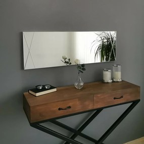 Lustro Silver 35 x 105 cm