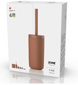 Pomarańczowa kamionkowa szczotka do WC Ume – Zone