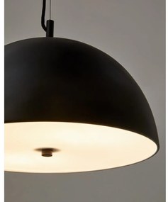 Czarna lampa wisząca z metalowym kloszem ø 39,5 cm Catlar – Kave Home