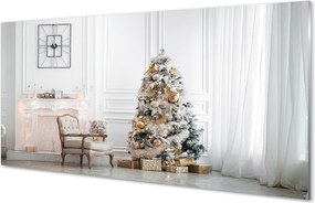 Szklany Panel Tradycyjne Dekoracje Choinkowe