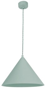 Zielona lampa wisząca SULION Vilma, wys. 150 cm