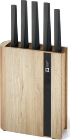Amefa 5-częściowy zestaw noży kuchennych w bloku  EDGE