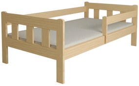 Łóżko dziecięce NESTY 90 x 200 cm, sosna Stelaż: Ze stelażem listwowym rolowanym, Materac: Materac Coco Maxi 20 cm