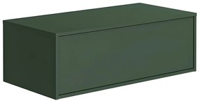Szafka łazienkowa wisząca   pod umywalkę - Zielony mat - 94 cm - TEANA II