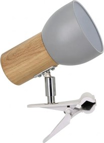 Spot-Light 2224174WKC - Lampa z klipsem SVENDA 1xE27/60W/230V