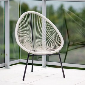 Fotel żyłkowy Arthur popiel PATIO