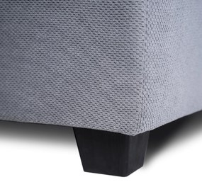 Fotel Wypoczynkowy Sofa NEO Szary Tapicerowany Nowoczesny