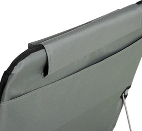 Outsunny Zestaw 2 mat plażowych, regulowany, składany, 124Dł x 53Szer x 37-50Wys cm, Szary