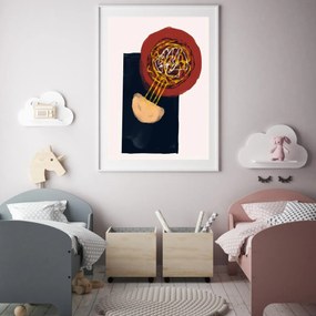 Plakat - Artystyczna abstrakcja (A4)