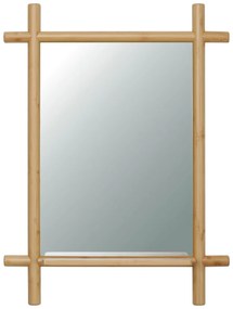 Lustro ścienne B027 NAT, bambus