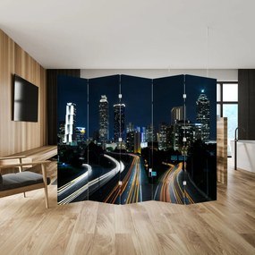 Parawan - Nocna metropolia (210x170 cm)