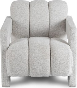 Szary fotel nowoczesny do salonu T7-K89