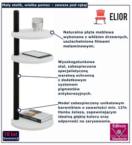 Biały stolik pomocniczy  A9-H57