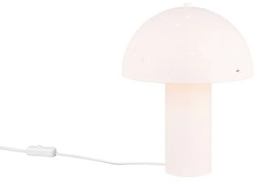 Biała lampa stołowa (wys. 32,5 cm) Seta – Trio