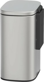 Wenko Kosz na śmieci ścienny Sare 5 l, stal nierdzewna