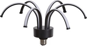Dekoracyjna żarówka LED E27 czarna 6W 450 lm 3000K